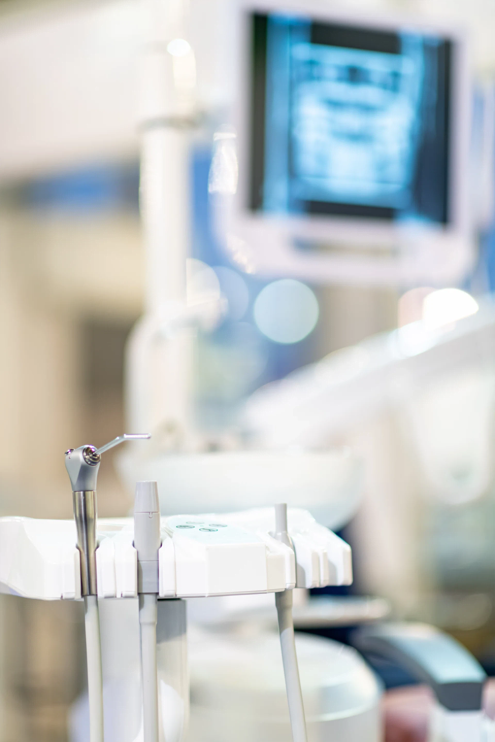 Consultorio dental moderno — el tipo de servicio profesional que Vector lleva en línea
